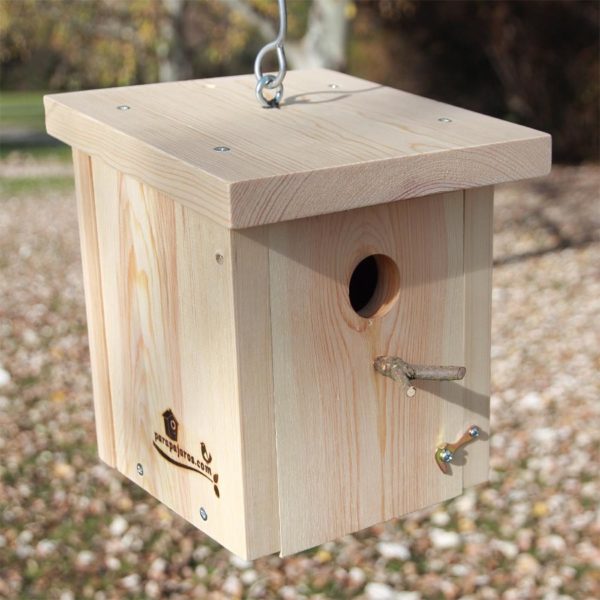 caja nido para pequeñas aves insectívoras caixa niu petites ocells insectívores habia kutxa hegazti intsektoriko txikiak
