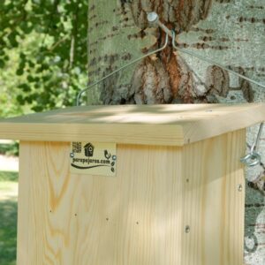 caja nido murciélagos, caixa niu ratpenats, caixa niño morcego, saguzar habia-cm13-F-parapajaros.com
