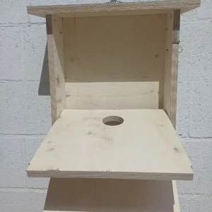 Caja nido para murciélagos Cm11 con detalle de interior